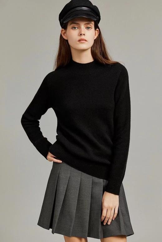 一体成衣无缝羊绒羊毛基础毛衫 商品图3