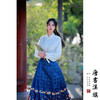 【逍遥游·苍苍】印花精美工艺新中式国风马面裙沉鱼落雁套装 商品缩略图4