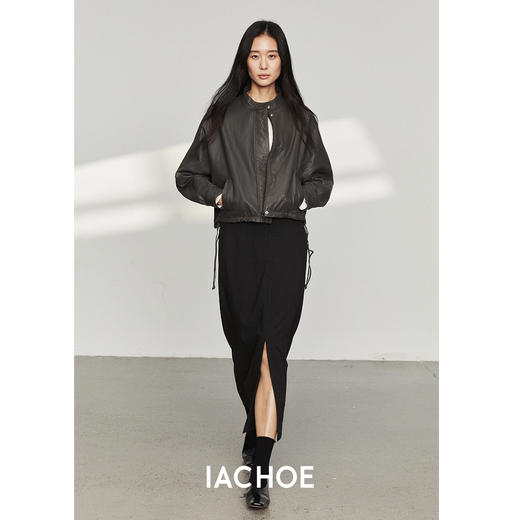 棉仓3561527001-灰色皮衣 商品图3