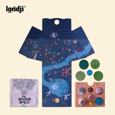 londji儿童进口木质玩具世界大草原 商品图3