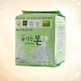 本恩纯棉量多型日用卫生巾 14片/包