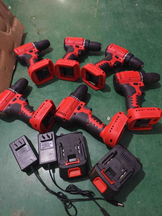 【货号07090】牧田款21V无刷锂电钻一电一充锂电充电钻小钢炮电钻 商品图1