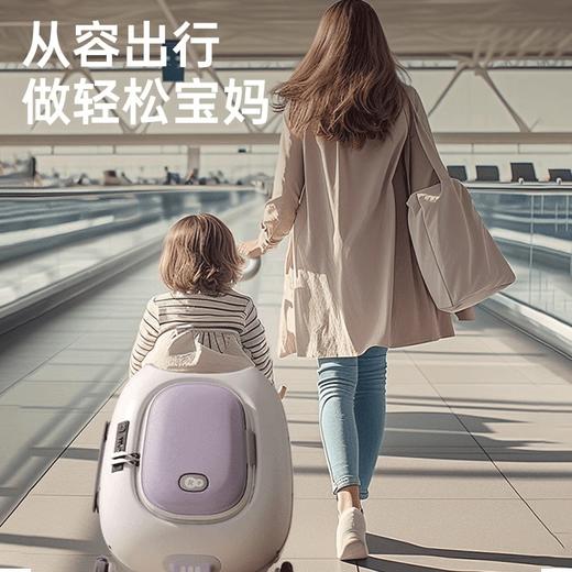 kinder Kraft遛娃行李箱可坐*儿童旅行箱二合一宝宝出行拉杆箱KK 商品图1