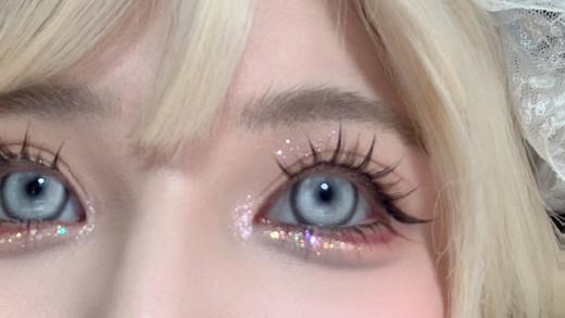 Recolook高遮瞳COS片半年抛-锦鲤白银（COS专用高遮瞳片、介意勿拍） 商品图5