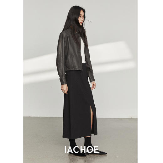 棉仓3561527001-灰色皮衣 商品图2