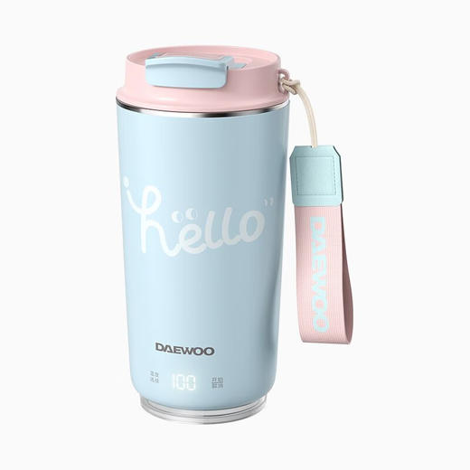 【小家电】大宇烧水杯哈喽杯保温加热杯小型办公室便携式电热水杯旅行烧水壶 D18 HF 商品图4