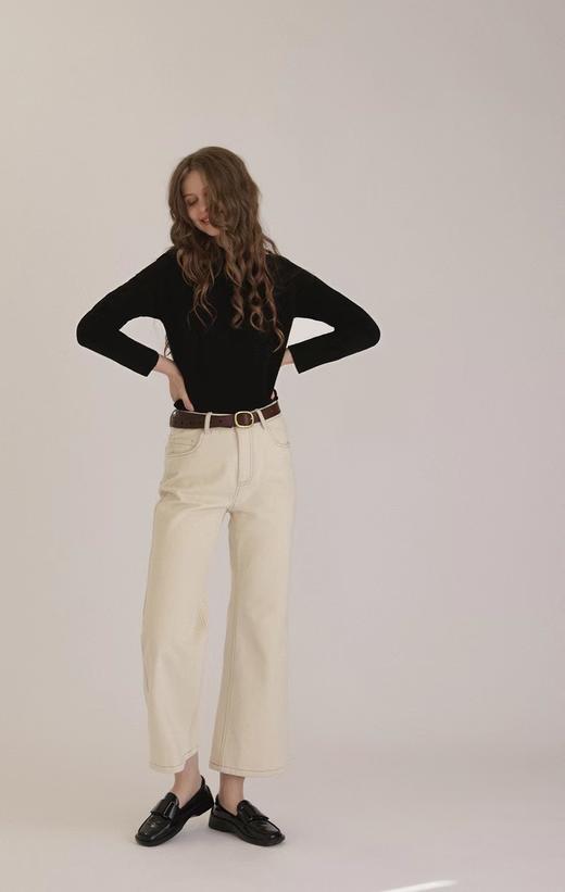 一体成衣无缝羊绒羊毛基础毛衫 商品图5