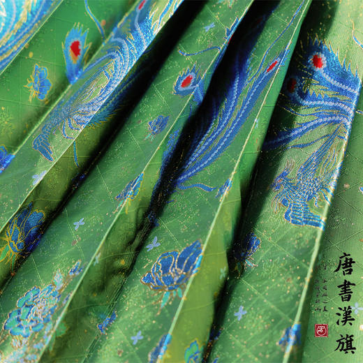 【凤求凰.秋香绿】织金妆花工艺新中式国风凤求凰套装 商品图6