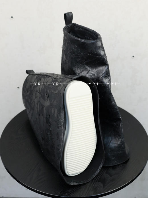 Rick Owens Drkshdw | PORTERVILLE 牛仔涂层裤管靴 商品图1