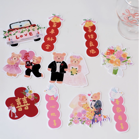 super&Jane丨结婚小熊挂饰