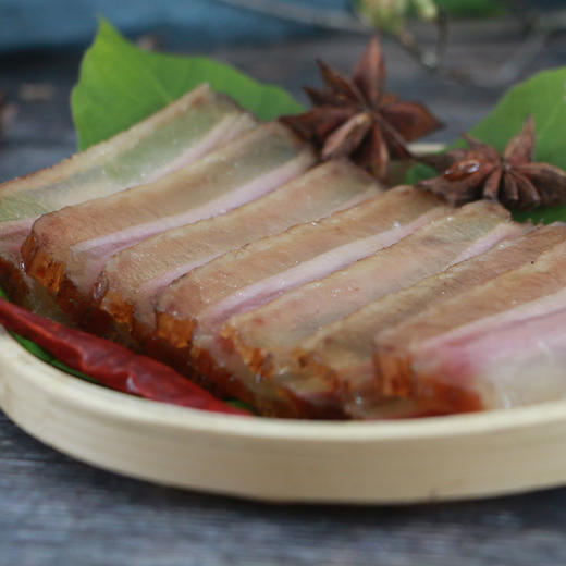 九重原乡重庆特产城口老腊肉五花肉-传统工艺,柴火熏制 商品图2