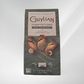 吉利莲比利时海马形榛子夹心原味巧克力 115g/盒