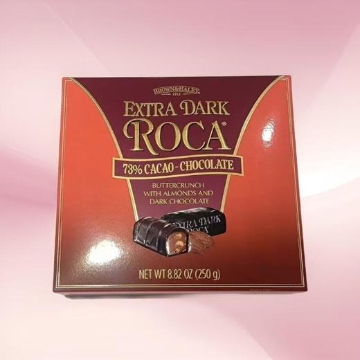 乐家特浓黑巧克力味糖果 250g/盒 商品图0