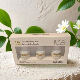 Nobaton 1%果酸安瓶牙膏 35g/瓶*3瓶/盒
