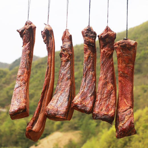 九重原乡重庆特产城口老腊肉二刀肉-传统工艺,柴火熏制 商品图2