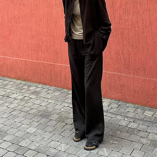 【顺丰包邮】99727 洛诗琳慵懒松弛廓形衬衫&休闲裤282 商品图4