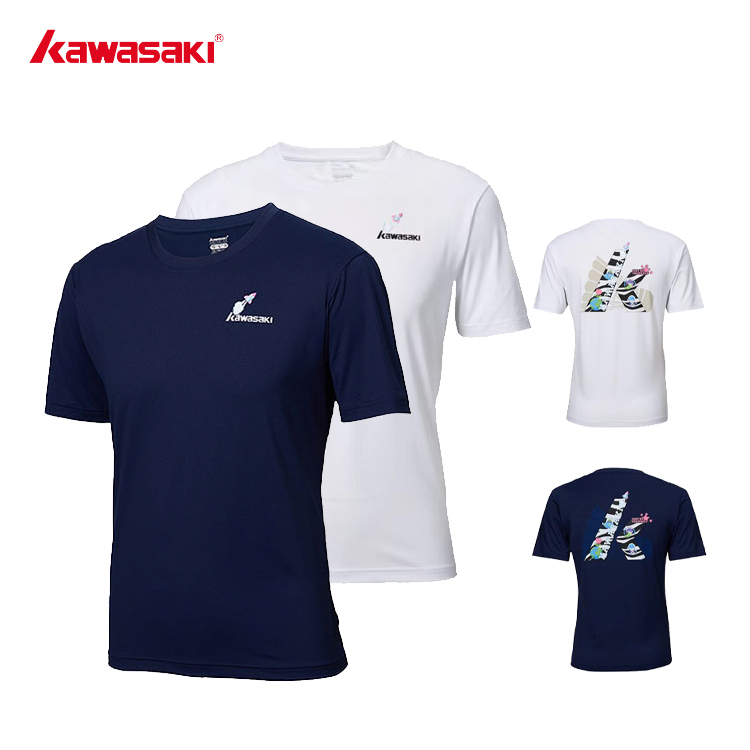 川崎 男女同款 圆领短袖T恤 K1C02-B3992