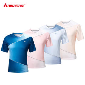 川崎 男女同款 圆领短袖T恤 K1C02-B1963 B2963