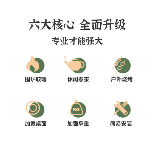 【小家电】巴尔德人间烟火多功能围炉烧烤桌BD-068 HF 商品图3