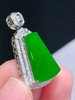 18K金冰辣绿无事牌 商品缩略图5