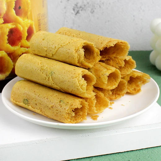 莞小臻港式原味蛋卷308g 商品图1