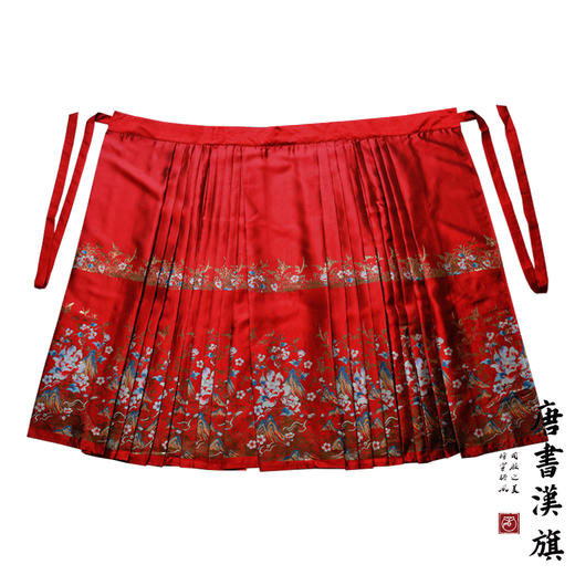 【蝶恋花·霞坞】新中式国风套装织金印花工艺国风马面裙套装 商品图6