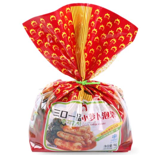 三口一品小萝卜泡菜1kg삼구일품 총각김치 商品图0