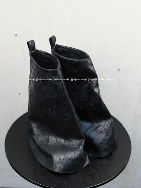 Rick Owens Drkshdw | PORTERVILLE 牛仔涂层裤管靴