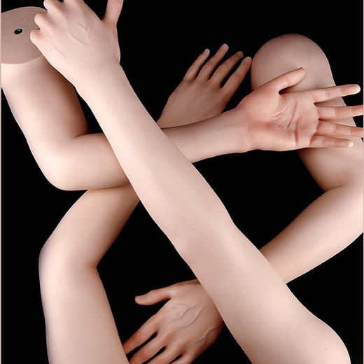 超精细仿真硅胶手臂假胳膊内置金属关节纹身作品展示惊蛰纹身器材 商品图4