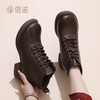 信诺真皮保暖短靴女2024冬季新款靴子加绒女鞋舒适软底妈妈鞋棉鞋M583-6D 商品缩略图5