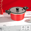 【小家电】巴尔德珐琅微压锅汤锅家用多功能加厚抗菌蒸炖煮粥不粘锅电磁炉燃气通用BD-052 HF 商品缩略图5