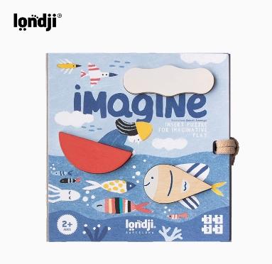 londji儿童进口拼图桌游魔法拼图 商品图1