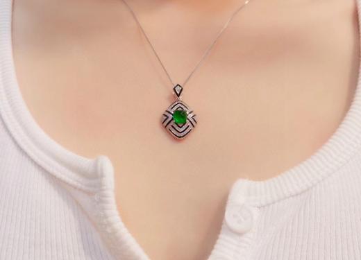 1.6克拉祖母绿糖塔吊坠 商品图4