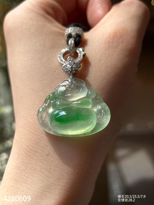 4280609，佛公吊坠。具体价格微信咨询 商品图2