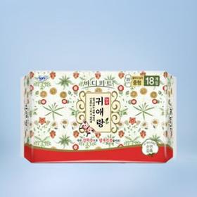 闺艾郎日用卫生巾 18片/包