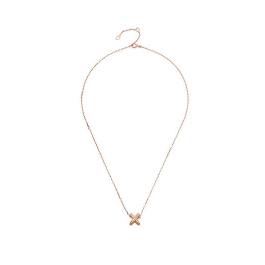 Chaumet尚美巴黎 LIENS 欧美 玫瑰金色/白金色 V金材质 项链 女款（SJ） 商品图2