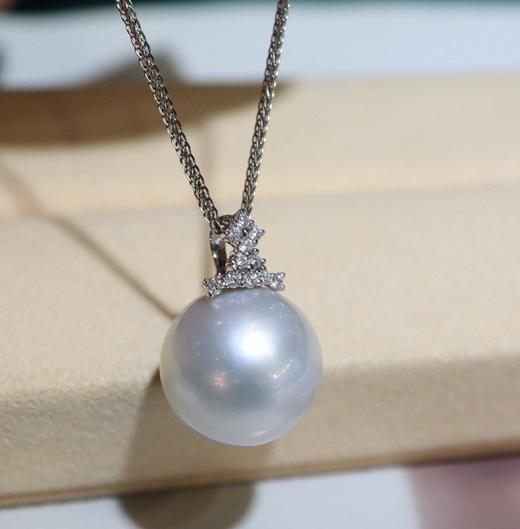 澳白珍珠吊坠 13.1mm 商品图2