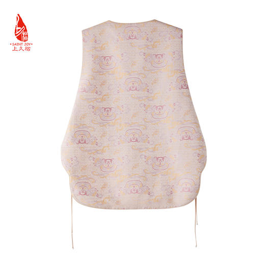 SAINTJOY/上久楷女式宋锦马甲  龙行云纹锦CY1044207022 商品图6