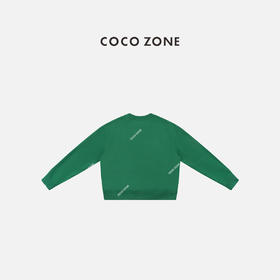 COCO ZONE 时尚字母休闲长袖卫衣别致圆领上衣 CC2C2315