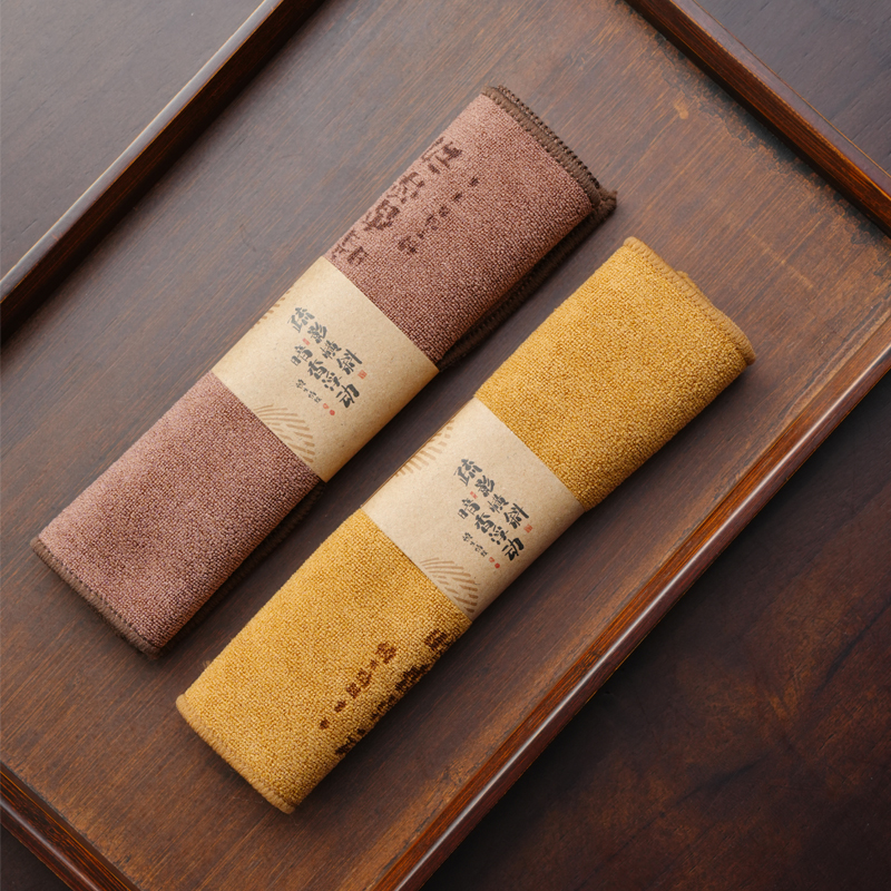 暗香疏影/吸水茶巾/绵茶巾布吸水高档茶垫茶台吸水毛巾茶具养护茶巾