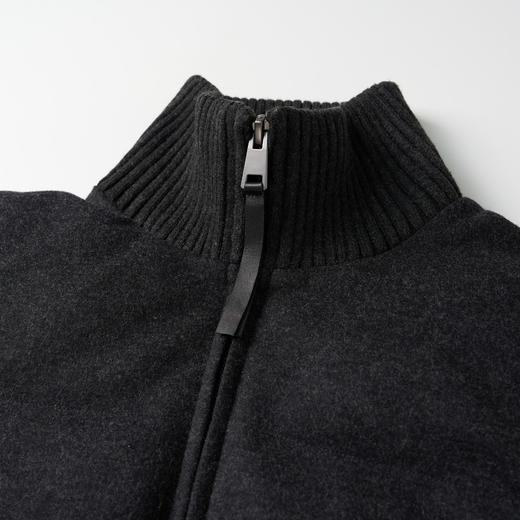 ROMI STUDIO“温暖如初”90白鹅绒澳洲进口绵羊毛混纺外套 441YS100 商品图2