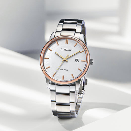西铁城/CITIZEN光动能商务休闲防水男女情侣手表(男表BM6979-74A 商品图3
