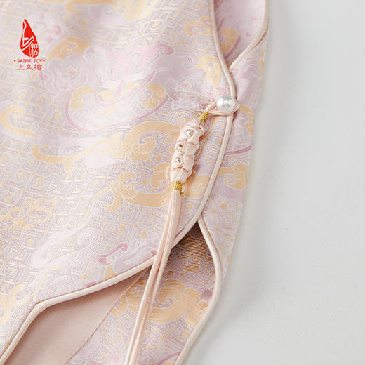 SAINTJOY/上久楷女式宋锦马甲  龙行云纹锦CY1044207022 商品图9