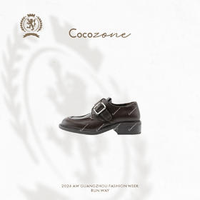 COCO ZONE ”英伦学院“ 一脚蹬搭扣乐福鞋CC2C2298
