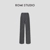 ROMI STUDIO“松弛随性”*棉磨毛高腰宽松阔腿休闲裤 431K3047 商品缩略图1