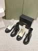 香奈儿24早秋英伦风系带圆头拼色粗跟短靴马丁靴（HC） 商品缩略图2