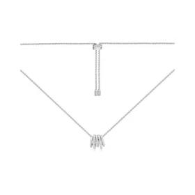 apm多圈镂空设计小蛮腰项链银色