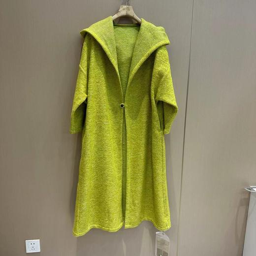 【2026东衣作】连帽大衣（23801652姜黄） 商品图0