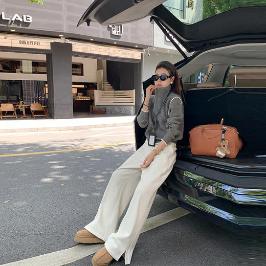 <曾小咸推荐>  秋冬品质现货，反季大清仓！抢到就是赚到 秒完不再有 开叉休闲裤 日常199.99/件 立减110 秒杀89.99/件！！ 商品图3