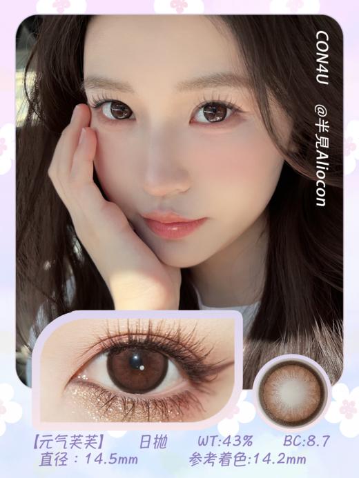 Con4u 元气芙芙 14.5mm【日抛10片/盒】 商品图1